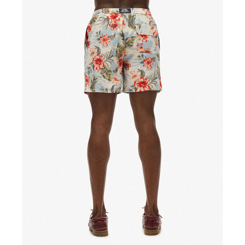 Superdry Hawaiian Print 17 Swim Short image number 1